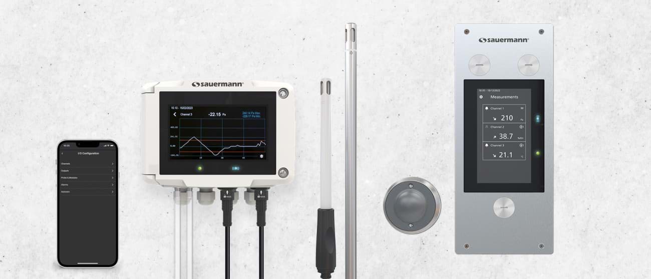 Sauermann launches new line of Class 320 transmitters: indoor climate under strict control